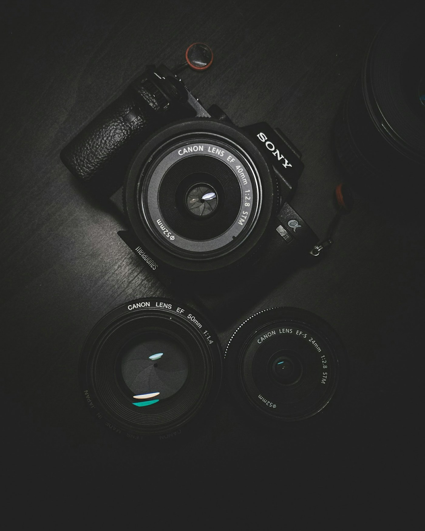 Film camera ready for a shoot