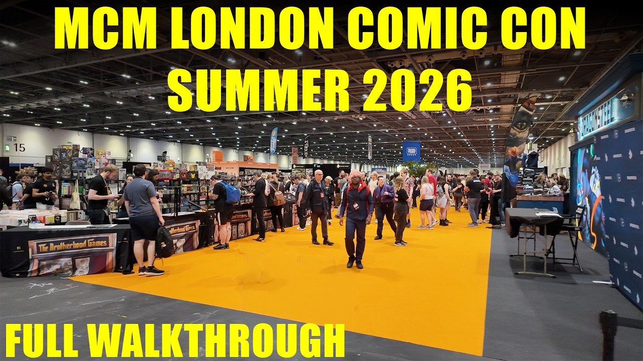 Visitors and cosplay at MCM Comic Con London