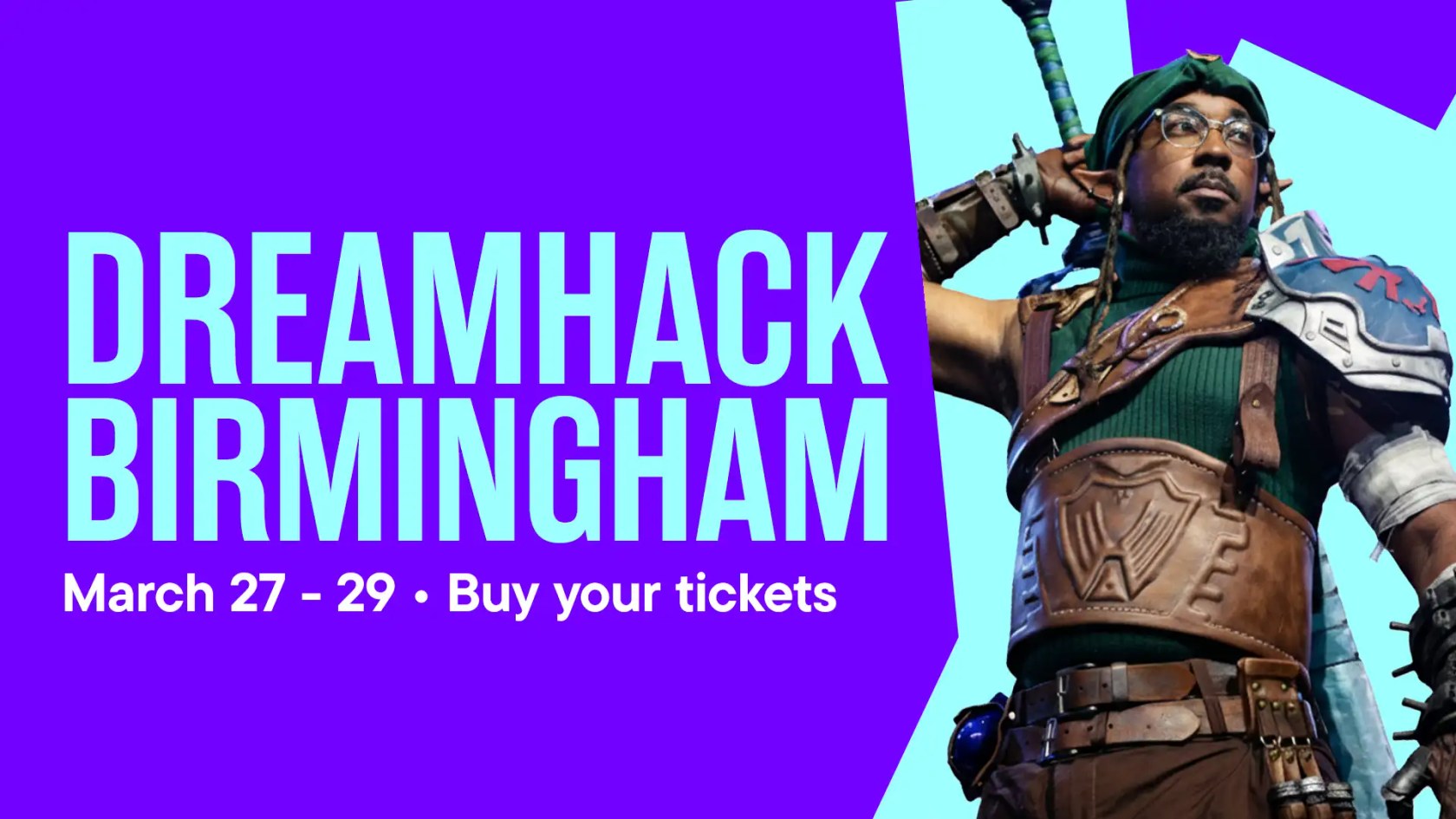 A crowded DreamHack gaming festival arena in Birmingham