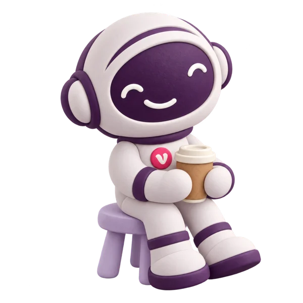 Vinny the Vouchernaut, coffee break