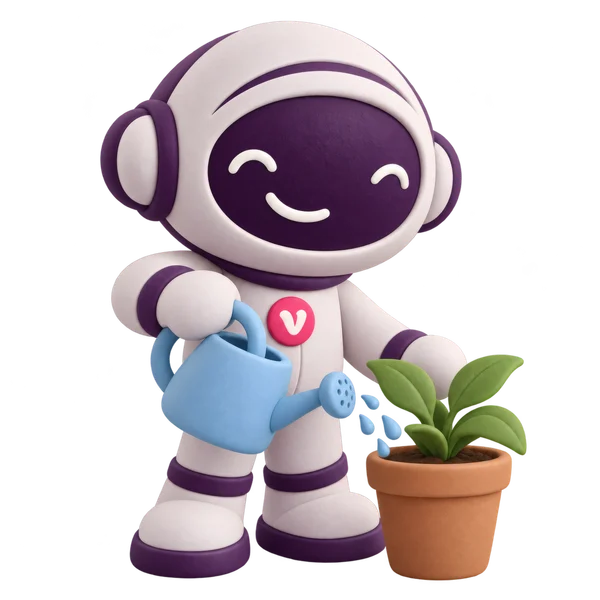Vinny the Vouchernaut, gardening