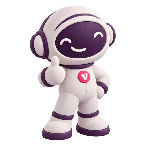 Vinny the Vouchernaut, thumbs up